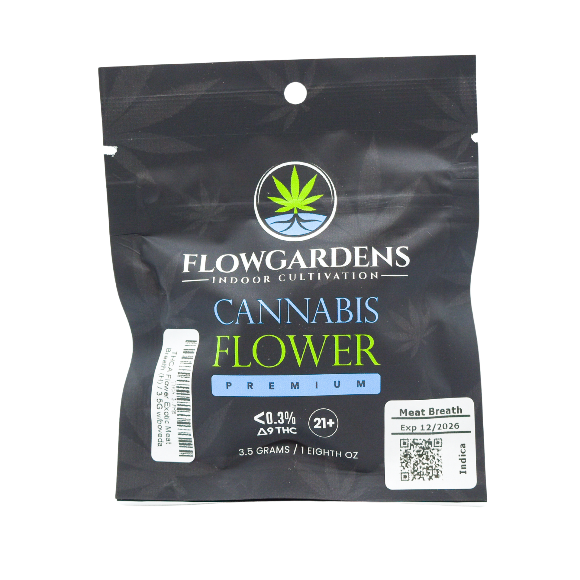Premium THCA Flower (I) Meat Breath / 1G